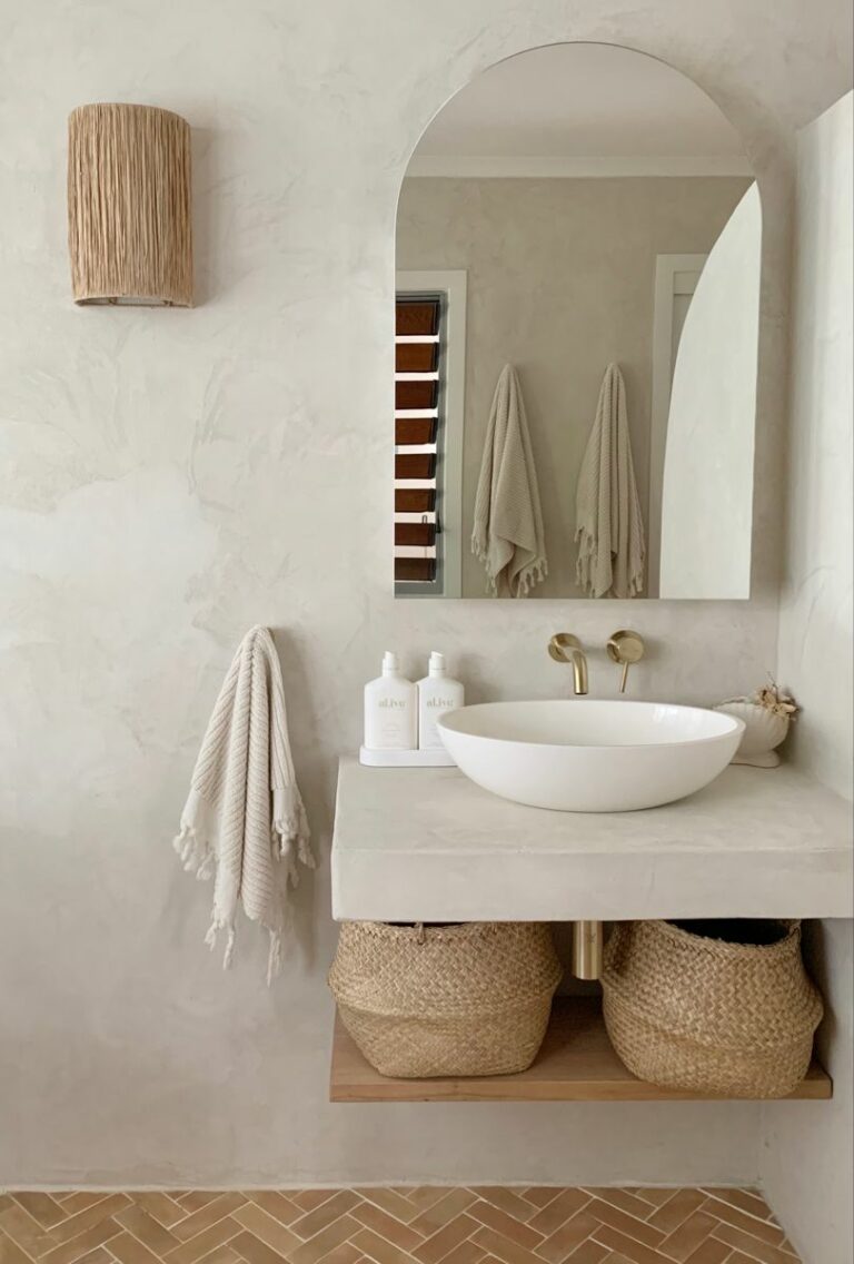 décoration intérieure : Salle de bain béton ciré